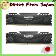 GIGASTONE Game Series DDR4 Memory Kit - Various Capacities and Speeds for Gaming Desktops
