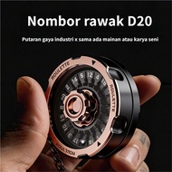 Hot-selling edc Decision-making Roulette D20 Crane Dice Decompression Toy Fidget Spinner Metal Lucky
