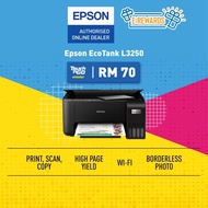 Epson L3250/ L3256 (Replacement of L3150/ L3156) Ecotank All-In-One Wifi Ink Tank Printer