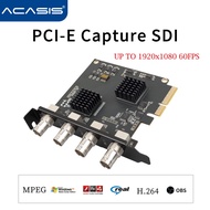 Acasis 4 Channel PCIE Capture card SDI capture Video card 1080P 60FPS Capture Card for Game Meeting 