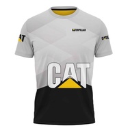 Caterpillar Tshirt / Baju Microfiber Jersi / Jersey Sublimation / Tshirt Jersey