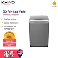 KHIND Mesin Basuh Fully Auto Washing Machine (7kg) WM70A