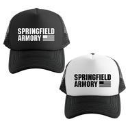 Springfield Armory Tactical Designed Trucker Cap / Net Cap / Fashion Cap by GRAFFITEESHIRT Trucker H