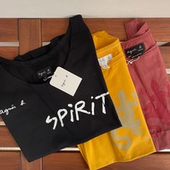 Defect Ready Stock agnes b. Women Short Sleeve T-Shirt.short T.lizard/SPRIRIT