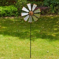 Lawn Outdoor E-commerce Ornaments Cross-border Metal Garden Hot-selling Irregular Rotating Decoratio