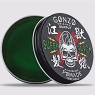 GONZO 江獸髮蠟 SUPER SLICK POMADE 海鹽噴霧 造型慕絲 造型泡沫 鹽膏 定型噴霧 髮蠟 髮膠 濕gel 定型水 男士造型 洗頭水 洗髮水 髮泥 髮油 彈力素 豐盈乳霜 打底 曲