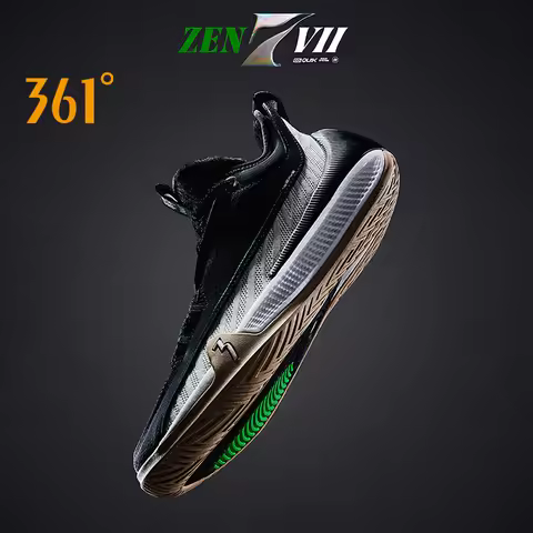 361 Degrees Zen VII Basketball Shoes Breathable Non-Slip Lightweight Wrapped Stable Cushioning Comba