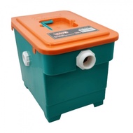 Global House VAVO ถังดักไขมันบนดิน ขนาด 20 ลิตร GREEN สีเขียว-ส้ม รับประกันของเเท้