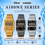 [ORIGINAL + 1YR WARRANTY] CASIO VINTAGE SERIES A100WE-1A  A100WEG-9A  A100WEGG-1A MEN QUARTZ WATCH