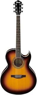 Ibanez JSA5 Satriani 6-String Acoustic Guitar (Right-Hand, Vintage Burst High Gloss)