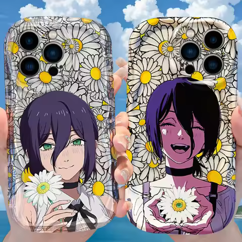 Anime C-Chainsaw Mans Reze Phone Case for IPhone 17 16 15 14 13 12 11 Pro Max X XR XSMAX 8 7 6S Air 