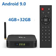 【Free Gift+Msia Stock】2020 New TX6 4GB+32GB (Preinstall 10000 Famous Live Channel+LatestApp) Bluetooh+5G Quar Core TvBox Smart TvBox Android Box IPTV Mini TvBox Malaysia