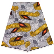 [PGGPEY] Africa Nigeria George Batik Fabric Real Wax Patchwork Sewing Dress Craft Cloth Polyester Hi