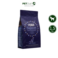 [PETClub] YORA Light/Senior - อาหารสุนัขสูงอายุ หรือ ลดน้ำหนัก โปรตีนแมลง [1.5kg]