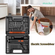MOCHO Electric Driver, Lithium Battery Lightweight Cordless Electric Screwdriver, Portable USB Recha
