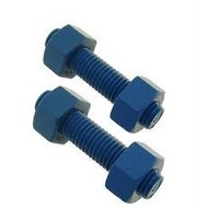B7 BLUE COATING A193 Stud C/W 2PC A194 2H HEX Nut (Fluorocarbon Coated) 1", 1-1/8", 1-1/4", 1-1/2" S