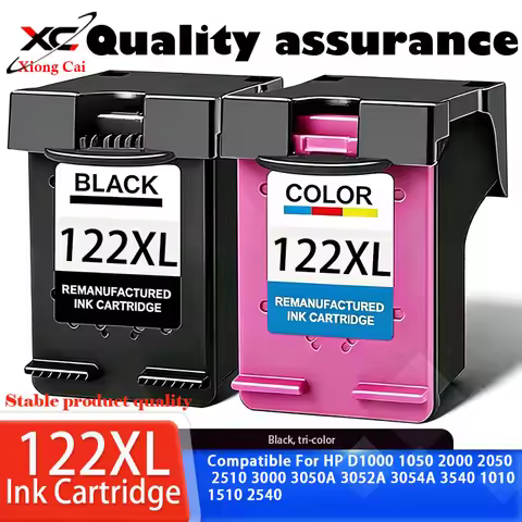 For HP 122 122XL Compatible Replacement Ink Cartridge For HP 1000 1050 2050 1050A 3050 3052A 2000 20
