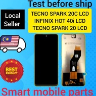 TECNO SPARK 20C LCD TECNO SPARK 20 LCD INFINIX HOT 40i LCD