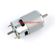 Motor 795 12V 2 bạc đạn 180w Dual shaft (động cơ 795 12v 6000-12000 vòng/phút trục dài 2 đầu)