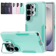 Adjustable Metal Camera Kickstand Dual Layer Shockproof Phone Case for Samsung S26 Ultra,S26+,S25 Ul