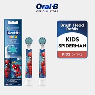 Oral-B Kids Spiderman Clean Electric Toothbrush Replacement Head - 2 Pack