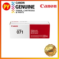 Canon Cartridge 071 | 071H Black Original Laser Toner Standard and High Capacity - Cart 071 Black