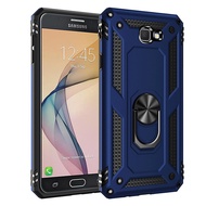 For Samsung Galaxy J7 2018 /J3 2018 /J6 Plus /J4 Plus /J7 Prime /J6 Prime /J4 Prime /J2 Prime /J7 Pro /J5 Pro /J2 Pro /J2 Core Case Shockproof Armor Rugged Magnetic Ring Holder Hard Protective Phone Casing Cover