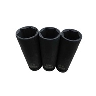 MAJESTA 1/2"Nipis Long Soket Spanar Buka Tayar Deep Thin Wall Impact Socket 6PT 17mm,19mm,21mm