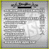 ✧ ↗ ➢ ✹ Raider 150 Reborn - ORANGE (Star Edition) Decal Design [8 Parts]【PREMIUM GLOSSY LAMINATED】