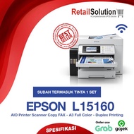 Printer Infus AIO Warna A3 ADF - Epson L15160 Scanner Copy WiFi FAX