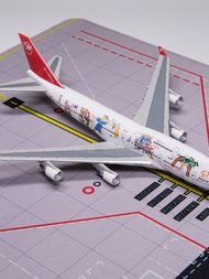 โมเดลที่ระลึกครบรอบ 50 ปี Trans-Pacific Boeing B747-400 ขนาด 1/400