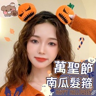Halloween Hair Band Pumpkin Taiwan Shipment Creative Accessories Event [GF14]