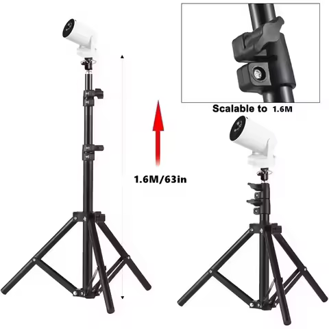 50cm-160cm Portable Bracket for HY300 ultra Projector Tripod Stand Mount for mini projector Scalable