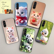 Samsung s23 / ss s23 plus / ss s23 ultra / s23 fe case with cute animal print