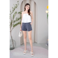 ARU TAILORED SHORTS IN DENIM