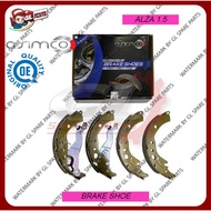 REAR BRAKE SHOE (OE/USA) (ASIMCO) PERODUA ALZA 1.5