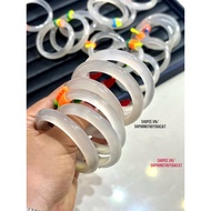 Super beautiful Bach Nguyet Quang Chalcedony ring, size 50-58mm