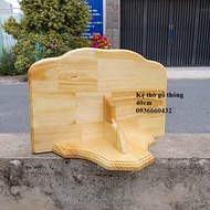 KỆ GỖ THÔNG kích thước 40x25(cm) KỆ THỜ GỖ CÔNG GIÁO ĐỂ ĐƯỢC 2 TƯỢNG MẸ CAO 30CM
