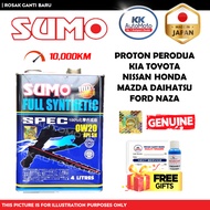 Genuine SUMO Japan Fully Synthetic SN 0W-20 0W20 4L Proton Perodua Honda Toyota Nissan Mazda Lexus M