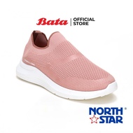 Bata บาจา by North Star รองเท้าผ้าใบแบบสวม พร้อมเทคโนโลยี Life Natural รุ่น AKIO สำหรับผู้หญิง สีเขียว 5207091 สีชมพู 5205091