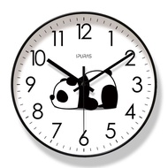 [2836 People Collection] Yipla 6702 Panda Wall Clock Cute Pet Animal Clock Household Living Room Clo