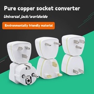 Pure Copper Universal Socket Adapter UK EU US Socket Converter 3 PIN Conversion Connector Essential for Travel