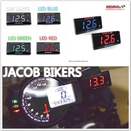 KOSO Universal Motorcycle Meter KOSO Mini Voltage Meter Voltmeter for DC 12V LED Digital Display .