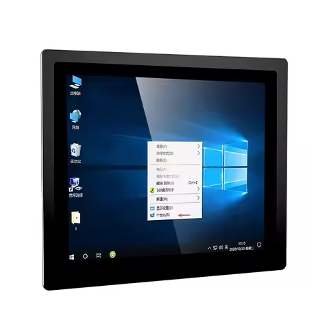 Hot Sale Fanless IP65 Waterproof Capacitive 15inch J1900 Embedded Wall Mounted Industrial All In One