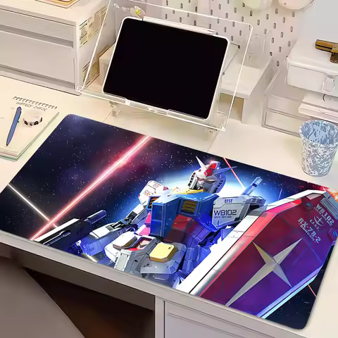 Anime Mouse Pad Mechanical Warrior RX-78-2 G-gundam 90x40cm Gamer Gaming Varmilo Keyboard Pad PC Rub