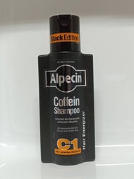 Alpecin Shampoo Caffeine C1 Black Edition อัลเปซิน คาแฟอีน แชมพู เพื่อผมแข็งแรง หนา ดกดำ # ผมร่วง ผม