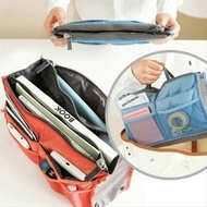 Korean Dual Bag In Bag Multifunctional Organizer Bag Korean Pouch Zipper