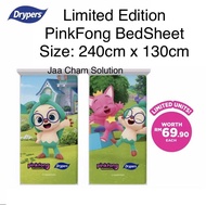 Drypers Limited PinkFong BedSheet