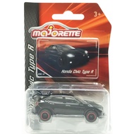 Majorette Honda Civic Type R-Black Color /Wheels D6SBRL /scale 1/58 (3 inches) Package with Card