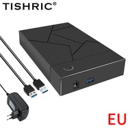 TISHRIC 3.5 2.5 Inch SATA HDD Sang USB 3.0 Vỏ Ổ Cứng Gắn Ngoài Dành Cho Đĩa SSD 450Mb/giây 18TB Hỗ T